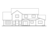 Craftsman House Plan - Hillsborough 14451 - Front Exterior
