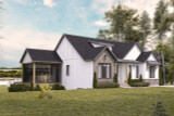 Craftsman House Plan - Muskoka 14509 - Left Exterior