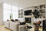 Craftsman House Plan - Muskoka 14509 - Living Room