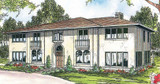 Mediterranean House Plan - Moderna 14529 - Front Exterior