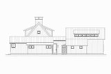 Farmhouse House Plan - Audobon 14557 - Left Exterior