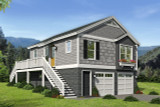 Cape Cod House Plan - Cape May Getaway 14716 - Front Exterior