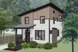 Modern House Plan - 14826 - Front Exterior
