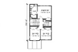 Secondary Image - Modern House Plan - 14826 - 2nd Floor Plan