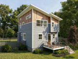 Modern House Plan - 14826 - 