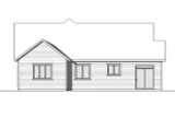 Craftsman House Plan - Providence 5 14857 - Rear Exterior