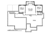 Secondary Image - Craftsman House Plan - 14957 - Basement Floor Plan