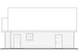 A-Frame House Plan - Gerard 15090 - Right Exterior