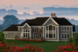 European House Plan - 15106 - Rear Exterior