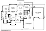 European House Plan - 15106 - 1st Floor Plan