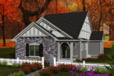 Ranch House Plan - 15112 - Front Exterior