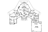 Craftsman House Plan - Heartcrest 15114 - 1st Floor Plan