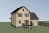 Craftsman House Plan - 15174 - Right Exterior