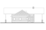 Contemporary House Plan - 15223 - Right Exterior