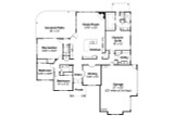 Craftsman House Plan - Cannondale 15377 - 1st Floor Plan