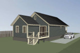 Secondary Image - Cottage House Plan - 15420 - Left Exterior