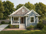 Cottage House Plan - 15420 - Front Exterior