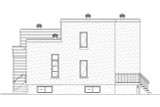 Contemporary House Plan - 15484 - Right Exterior