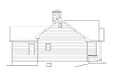 Cottage House Plan - 15485 - Left Exterior