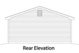 Secondary Image - Traditional House Plan - 15525 - Rear Exterior