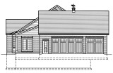 Ranch House Plan - Claudia 15553 - Left Exterior