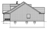 Ranch House Plan - Claudia 15553 - Right Exterior