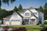 Craftsman House Plan - Sunflower Creek 15574 - Front Exterior