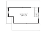 Secondary Image - Country House Plan - Pagentry Port 15596 - 2nd Floor Plan