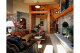 Secondary Image - Craftsman House Plan - Prairie Wind 15610 - Living Room