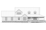 Farmhouse House Plan - Patriot Ranch 15630 - Front Exterior