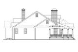 Country House Plan - Greenbriar 15760 - Left Exterior