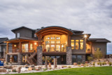 Secondary Image - Modern House Plan - Saddleback 15797 - Rear Exterior