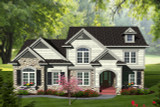 Traditional House Plan - 15832 - Front Exterior