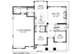Traditional House Plan - 15832 - 1st Floor Plan