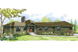 Ranch House Plan - Heartview 15964 - Front Exterior