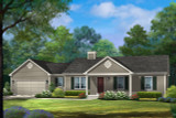 Ranch House Plan - 15969 - Front Exterior