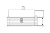 Ranch House Plan - 15969 - Left Exterior