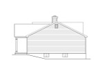 Ranch House Plan - 15969 - Right Exterior