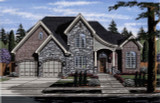 European House Plan - Chestnut Hill 16027 - Front Exterior