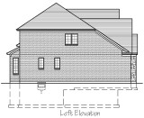 European House Plan - Chestnut Hill 16027 - Left Exterior