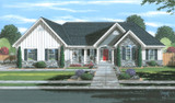 Country House Plan - Romone 16074 - Front Exterior