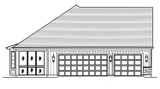 Country House Plan - Romone 16074 - Left Exterior