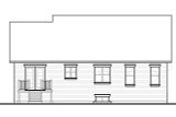 Secondary Image - Farmhouse House Plan - Brewster 16090 - Rear Exterior