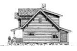 Lodge Style House Plan - Mt. Carmel 16257 - Right Exterior