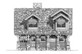Lodge Style House Plan - Mt. Carmel 16257 - Front Exterior