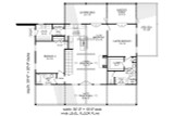 Craftsman House Plan - Fielder 16266 - 1st Floor Plan