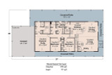 Ranch House Plan - Madrone 16328 - Optional Floor Plan