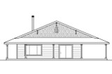 Ranch House Plan - Madrone 16328 - Right Exterior