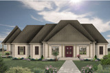 Traditional House Plan - 16388 - Front Exterior