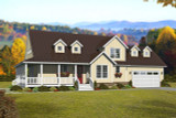 Country House Plan - Horner's Run 16604 - Front Exterior